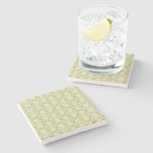 Wandpapier voor de dampvulling stenen onderzetter (Zijkant)