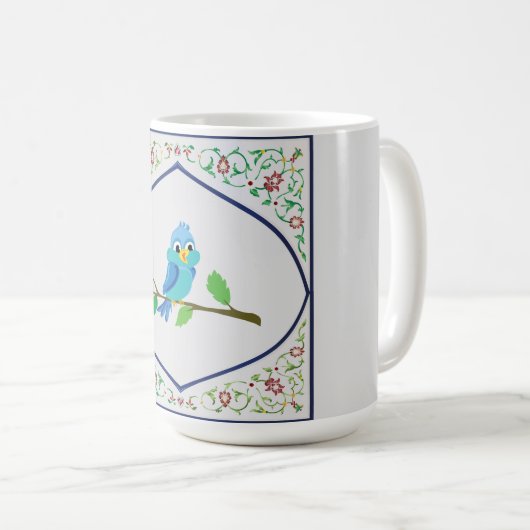  wandpatroon koffiemok (Voorkant rechts)