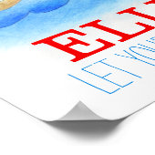 Wandposter Poster (Hoek)