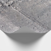 Wandscheuren tegen textuur cadeaupapier (Hoek)