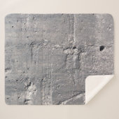 Wandscheuren tegen textuur sherpa deken (Voorkant (horizontaal))