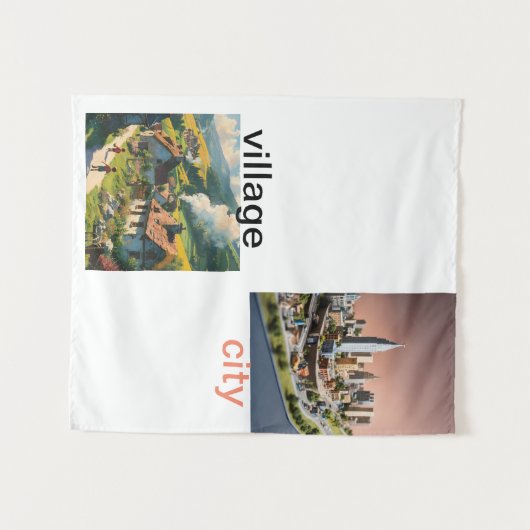 wandschilderij wandkleed (Voorkant (horizontaal))