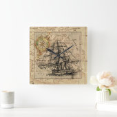  wandslot op het vierkant vierkante klok (Huis)