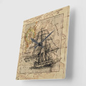  wandslot op het vierkant vierkante klok (Hoek)