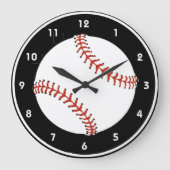 Wandsluiting van honkbal grote klok (Voorkant)