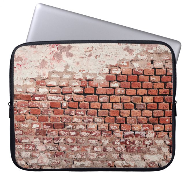 Wandsteenbakmuur Laptop Sleeve (Voorkant)