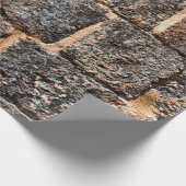 Wandsteentextuur Cadeaupapier (Hoek)
