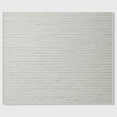 Wandstenen met witte baksteen cadeaupapier (Vlak)