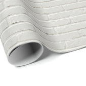 Wandstenen met witte baksteen cadeaupapier (Rol Hoek)