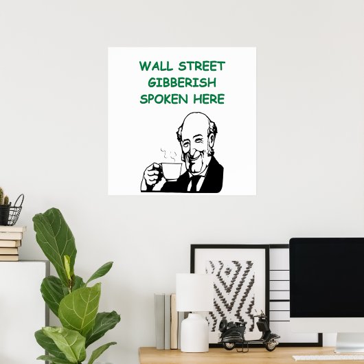 wandstraat poster (Thuiskantoor)