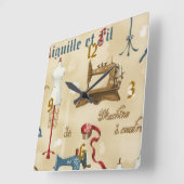  wandtapekamer vierkante klok (Hoek)