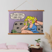 Wandtapijt "Crazy Cat Lady" Hangend Wandkleed (Slaapkamer)