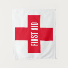 Wandtapijt - EHBO Rode Kruis Wandkleed