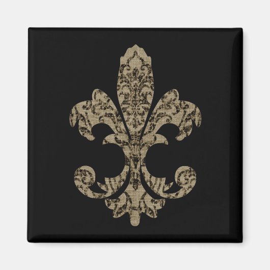 Wandtapijt Fleur de lis 4 Magneet (Voorkant)