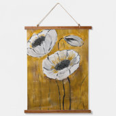 wandtapijt met houten bovenkant hangend wandkleed (Voorkant)