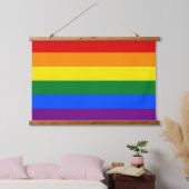 wandtapijt met LGBT-vlag Hangend Wandkleed (Slaapkamer)