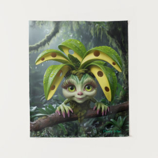 wandtapijt met oerwoud thema wandkleed