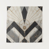 wandtapijt met regale geometrie wandkleed (Voorkant)