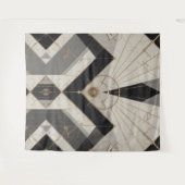 wandtapijt met regale geometrie wandkleed (Voorkant (horizontaal))