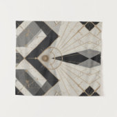 wandtapijt met regale geometrie wandkleed (Voorkant (horizontaal))