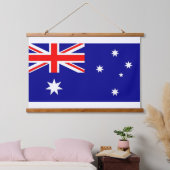 Wandtapijt met vlag van Australië Hangend Wandkleed (Slaapkamer)