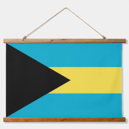 wandtapijt met vlag van Bahama's Hangend Wandkleed