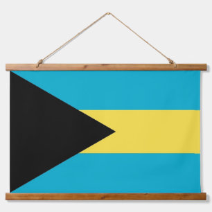 wandtapijt met vlag van Bahama's Hangend Wandkleed