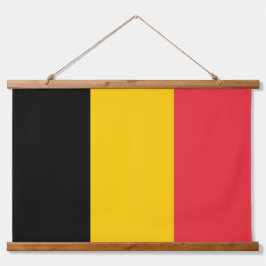 Wandtapijt met vlag van België Hangend Wandkleed