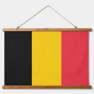 Wandtapijt met vlag van België Hangend Wandkleed
