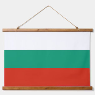 Wandtapijt met vlag van Bulgarije Hangend Wandkleed