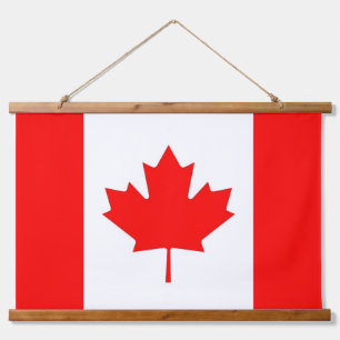 wandtapijt met vlag van Canada Hangend Wandkleed