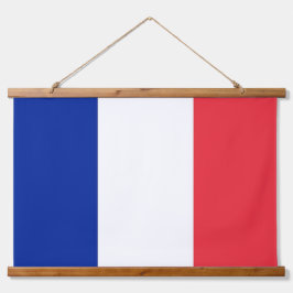 Wandtapijt met vlag van Frankrijk Hangend Wandkleed