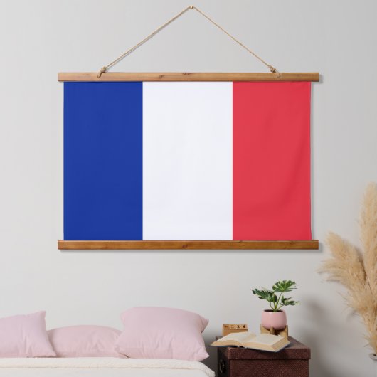 Wandtapijt met vlag van Frankrijk Hangend Wandkleed (Slaapkamer)