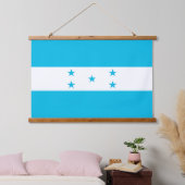 Wandtapijt met vlag van Honduras Hangend Wandkleed (Slaapkamer)