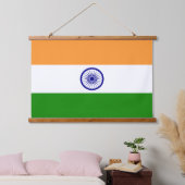 Wandtapijt met vlag van India Hangend Wandkleed (Slaapkamer)