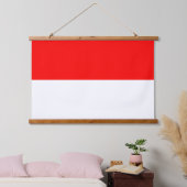 Wandtapijt met vlag van Indonesië Hangend Wandkleed (Slaapkamer)