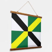 wandtapijt met vlag van Monterey, VS Hangend Wandkleed (Gebogen)