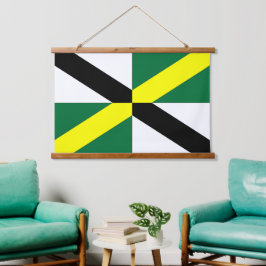 wandtapijt met vlag van Monterey, VS Hangend Wandkleed