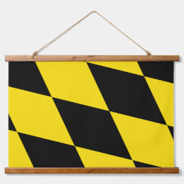 Wandtapijt met vlag van München, Duitsland Hangend Wandkleed