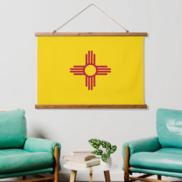 wandtapijt met vlag van New Mexico, VS Hangend Wandkleed