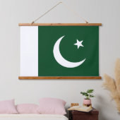 Wandtapijt met vlag van Pakistan Hangend Wandkleed (Slaapkamer)