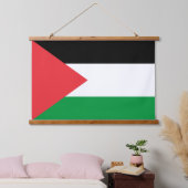 Wandtapijt met vlag van Palestina Hangend Wandkleed (Slaapkamer)