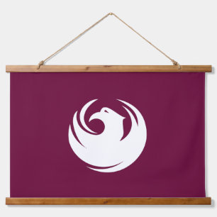 Wandtapijt met vlag van Phoenix, Arizona Hangend Wandkleed