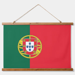 Wandtapijt met vlag van Portugal Hangend Wandkleed