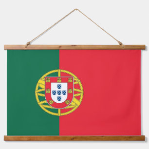 Wandtapijt met vlag van Portugal Hangend Wandkleed