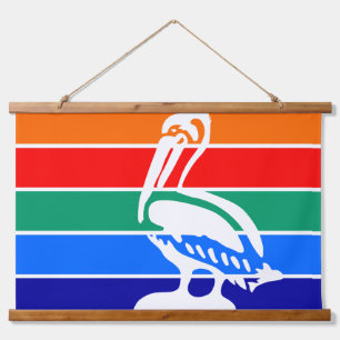Wandtapijt met vlag van Sint-Petersburg Hangend Wandkleed