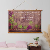 Wandtapijt met wijnofferte hangend wandkleed (Slaapkamer)