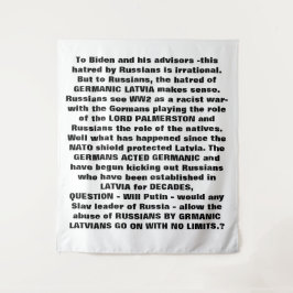 WANDTAPIJT RUSSEN WANDKLEED