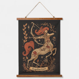 Wandtapijt Sagittarius Celestial Zodiac Art Hangend Wandkleed
