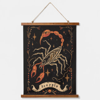 Wandtapijt Schorpioen Hemelse Zodiac Art Hangend Wandkleed